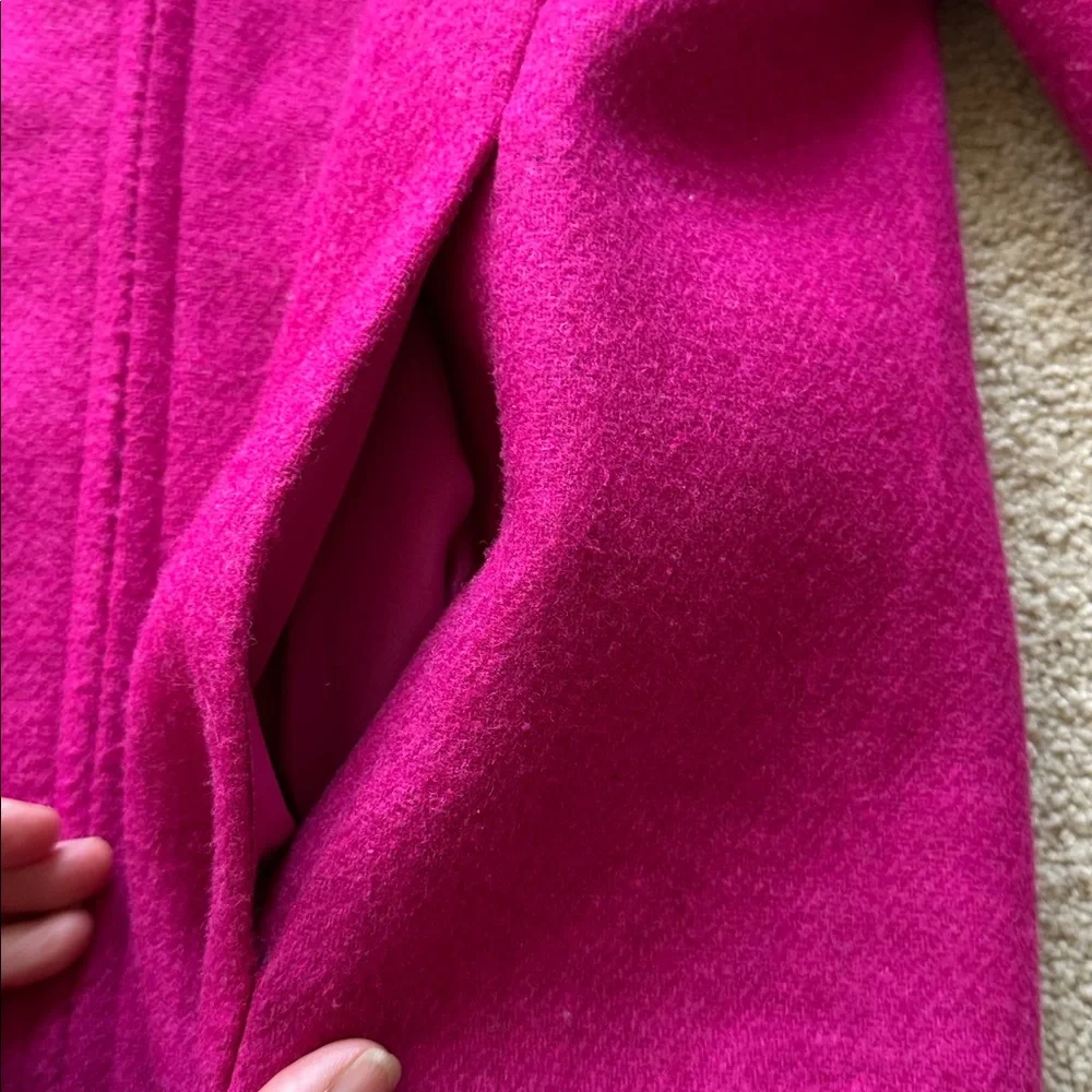 J. Crew wool blend full zip coat - Picture 5 of 12